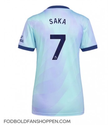 Arsenal Bukayo Saka #7 Tredjetrøje Dame 2024-25 Kortærmet